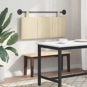 vidaXL Κρεμαστό Κεφαλάρι Κρεμ ύφασμα