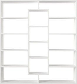 Βιβλιοθήκη Λευκό AMPLE 125x22x135,7