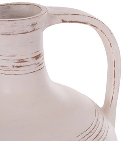 ΔΙΑΚΟΣΜΗΤΙΚΟΣ ΑΜΦΟΡΕΑΣ FEAX HM4676.02L ΛΕΥΚΗ ΤΕΡΑΚΟΤΑ--35x35x58Υεκ.
