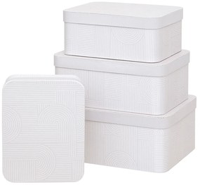 Κουτιά Αποθήκευσης (Σετ 4τμχ) F-V Polybox Arche 212709