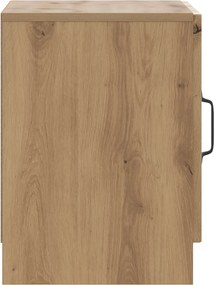 vidaXL Κομοδίνο Artisan Δρυς 43 x 34,5 x 47 εκ. Επεξεργασμένο Ξύλο
