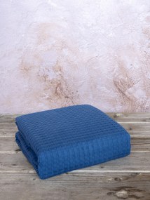 Κουβέρτα Υπέρδιπλη 220x240 Habit - Blue 5206400310489