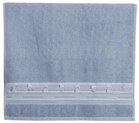 Πετσέτα Keylan Blue Nef-Nef Homeware Προσώπου 50x90cm 100% Βαμβάκι