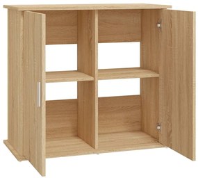 vidaXL Βάση Ενυδρείου Sonoma Δρυς 81x36x73 εκ. από Επεξεργασμένο Ξύλο