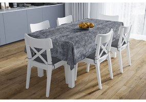 Τραπεζομάντηλο Panama Shadow Με Τραβέρσα (Σετ 2τμχ) Dark Grey DimCol 140Χ140 140x140cm Cotton-Polyester