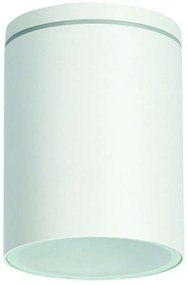Φωτιστικό Οροφής - Σποτ LG2301GU10W Φ9x11cm 1xGU10 35W IP65 White Aca Aluminium, Glass