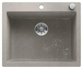 Blanco Pleon 6 Beton Style SILGRANIT™ PuraDur™ Γρανιτένιος Νεροχύτης Ένθετος με 1 Γούρνα 61,5x51cm
