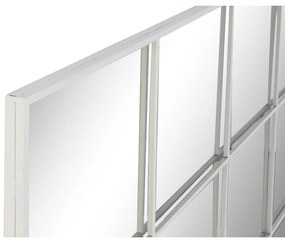 Τοίχο καθρέφτη Home ESPRIT Λευκό Παράθυρο Scandi 122 x 2 x 122 cm