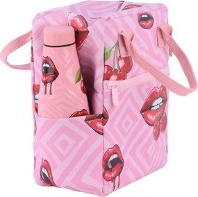 Ισοθερμική Τσάντα Φαγητού 7lt Estia Save The Aegean Blush Pop 01-32968
