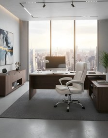 Καρέκλα διευθυντική Celadon-Leuko