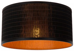 Φωτιστικό Οροφής Lucide 21129-40-30 TAGALOG Μαύρο Ματ (Black Mat)|Ξύλο Φυσικό χρώμα (Wood Natural Finish)