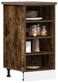 Ντουλάπι "Riga" Καπνιστή Δρυς 40x44,5x81,5 εκ. από Τεχνητό Ξύλο