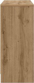 vidaXL Πλαϊνό γραφείο Artisan Oak 88,5 x 27,5 x 63,5 εκ