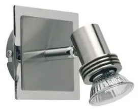 Φωτιστικό σποτ μονό CHA-CHA οξυντέ νίκελ ματ Viokef-461900-Νίκελ Ματ 461900