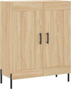 vidaXL Ντουλάπι Sonoma δρυς 69,5 x 34 x 180 εκ. από Επεξεργασμένο Ξύλο
