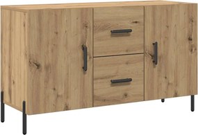 vidaXL Σκευοθήκη Δρυς τεχνίτης 100x36x60 cm Κατασκευασμένο ξύλο
