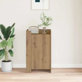 vidaXL Πλαϊνό γραφείο Artisan Oak 45 x 35 x 75 εκ