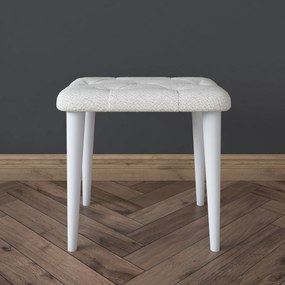 Σκαμπό Λευκό CAMA 45x35x45