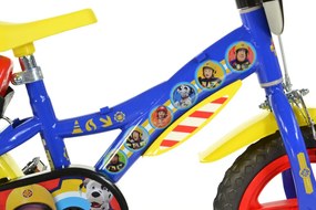 Brandweerman Sam 12 Inch 21 cm Boys Fixed Gear Blue