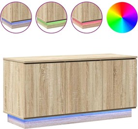 vidaXL Ντουλάπι TV Δρύς Sonoma 100 x 38 x 49 εκ. Επεξεργασμένο ξύλο