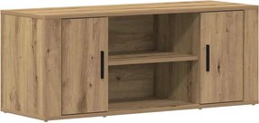 vidaXL Ντουλάπι TV 100 x 35 x 40 εκ artisan δρυς Επεξεργασμένο ξύλο