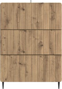 vidaXL Ντουλάπι με Συρτάρια 66 x 34,5 x 92 εκ. Επεξεργασμένο Ξύλο