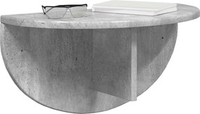 vidaXL Ράφι Τοίχου 2 τμχ. Σκυρόδεμα Γκρι 48 x 24 x 24 εκ