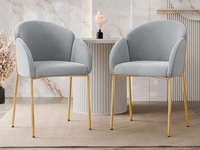 Καρέκλα Muz DC 1257 2τμχ-Gkri