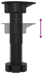 vidaXL Σετ ντουλαπιών κουζίνας 4 pcs Γκρι sonoma 140 x 46 x 81.5 εκ