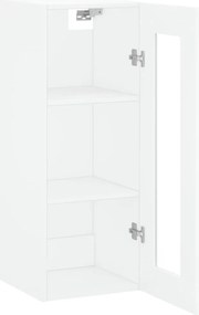 vidaXL Ντουλάπι Τοίχου Λευκό 34,5 x 34 x 90 εκ.