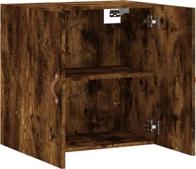 vidaXL Ντουλάπι Τοίχου Καπνιστή Δρυς 60x31x60 εκ. Επεξεργασμένο Ξύλο