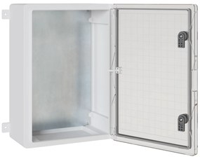 vidaXL Ντουλάπι Ελέγχου IP65 Αδιάβροχο Γκρι 35x19,5x50 εκ. Πλαστικό ABS