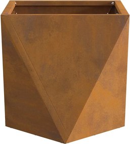 vidaXL Γλάστρα 2 pcs Σκ rusty 30 x 30 x 30 cm