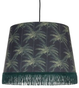 Φωτιστικό Οροφής Ornamental Palms Dark CL50332 45X55X35Cm MindTheGap Μέταλλο,Ύφασμα