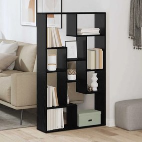vidaXL Ράφι Μαύρης Βελανιδιάς 72x20x120 εκ. Επεξεργασμένο Ξύλο
