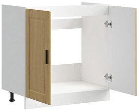 vidaXL Ντουλάπι βάσης νεροχύτη Porto Δρυς sonoma 80x46x81,5 cm