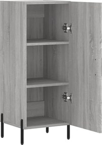 vidaXL Ντουλάπι Γκρι Sonoma 34,5x34x90 εκ. από Επεξεργασμένο Ξύλο