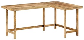 vidaXL Γραφείο 165x110x75 cm Mango από μασίφ ξύλο