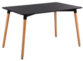 15174 ALTIVOLE ξύλινο τραπέζι 80x120 Σε πολλούς χρωματισμούς 120x80x73cm Ξύλινα πόδια / MDF επιφάνεια