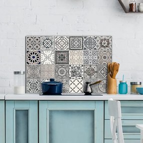 Grey Azulejos πάνελ αλουμινίου εστίας (Κατόπιν παραγγελίας 30 ημέρες) (Κατόπιν παραγγελίας 30 ημέρες) - 86210