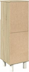 vidaXL Ντουλάπι Μπάνιου Sonoma Δρυς 30,5x30x95 εκ. Επεξεργασμένο Ξύλο