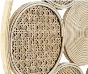 Διακόσμηση τοίχων DKD Home Decor 45,5 x 2 x 45,5 cm Φυσικό