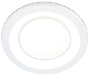 Σποτ Χωνευτό Core 652610131 Φ14x3cm Led 1040Lm 10W 3000K White Trio Lighting Round