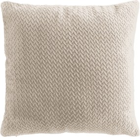 Μαξιλάρι διακοσμητικό Douceur d'intérieur - 45x45cm - Μπεζ