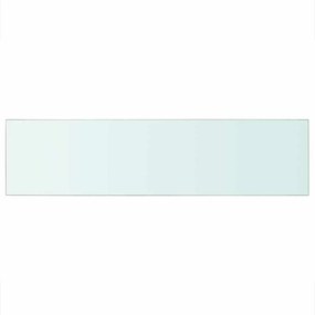 vidaXL Ράφι Πάνελ Διάφανο 100 x 25 εκ. Γυάλινο