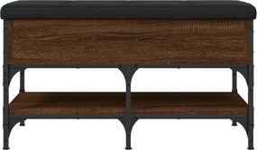 vidaXL Παπουτσοθήκη Καφέ Δρυς 82x42x45 εκ. από Επεξεργασμένο Ξύλο
