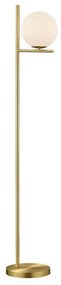 Φωτιστικό Δαπέδου Pure 402000108 Brass Trio Lighting Metal, Glass