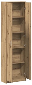 vidaXL Ντουλάπα  από καρυδιά 55x25x189 εκ. Επεξεργασμένο ξύλο