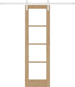 vidaXL Συρόμενη Πόρτα ORKDAL Φυσικό 61 x 198,5 εκ.
