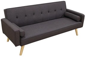 Καναπές-Κρεβάτι Rony 40.0082 179x80x75/161x94x38cm Grey-Brown
